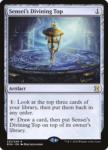 Sensei's Divining Top - ema Spoiler
