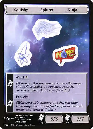 Squishy Sphinx Ninja - unf Spoiler