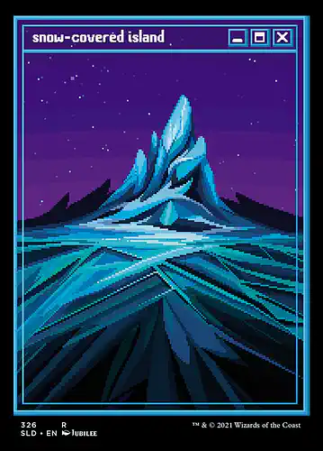 Snow-Covered Island - sld Spoiler
