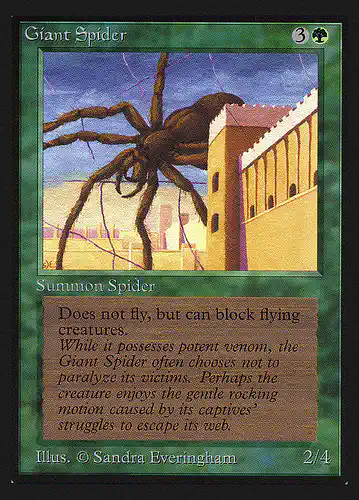 Giant Spider - ced Spoiler