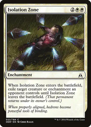Isolation Zone - ogw Spoiler