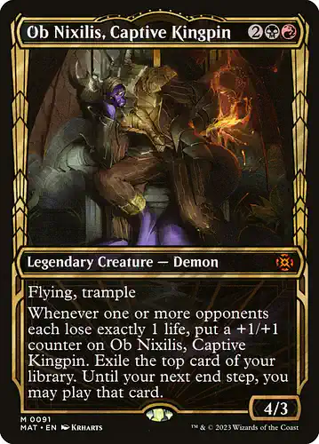 Ob Nixilis, Captive Kingpin - mat Spoiler