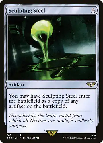 Sculpting Steel - 40k Spoiler