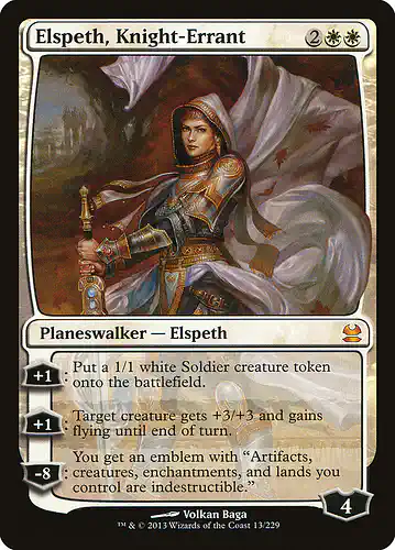 Elspeth, Knight-Errant - mma Spoiler