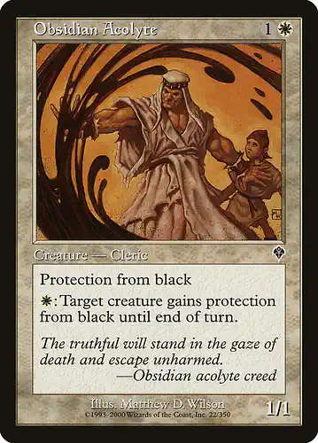 Obsidian Acolyte - inv Spoiler
