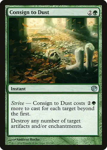 Consign to Dust - jou Spoiler