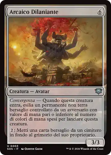 Sundering Archaic - sos Spoiler