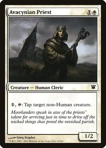 Avacynian Priest - isd Spoiler