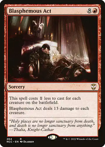Blasphemous Act - ncc Spoiler