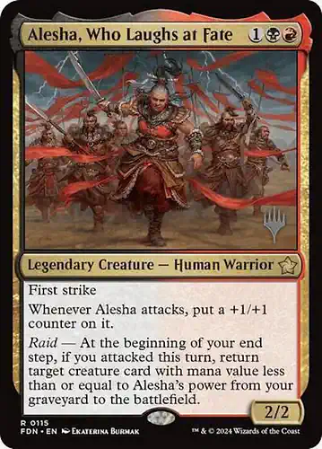 Alesha, Who Laughs at Fate - fdn Spoiler