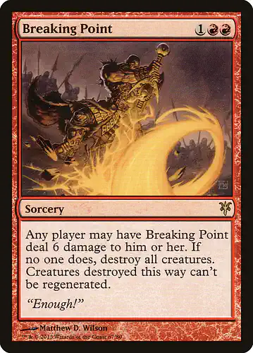 Breaking Point - ddk Spoiler
