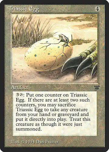 Triassic Egg - leg Spoiler