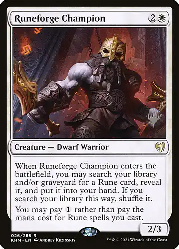 Runeforge Champion - khm Spoiler