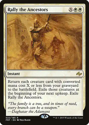 Rally the Ancestors - frf Spoiler