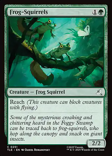 Frog-Squirrels - tle Spoiler