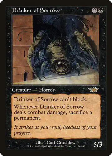 Drinker of Sorrow - lgn Spoiler