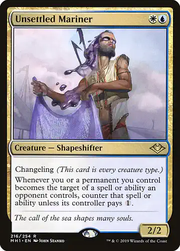 Unsettled Mariner - mh1 Spoiler