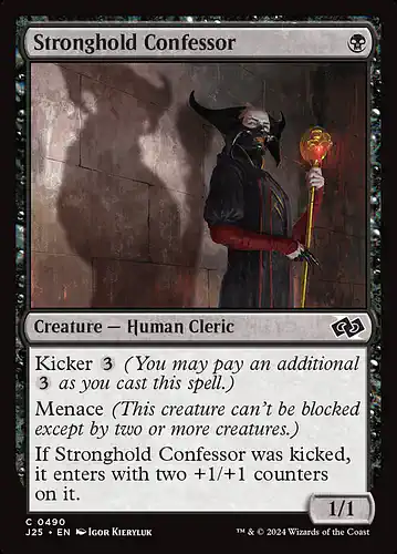 Stronghold Confessor - j25 Spoiler