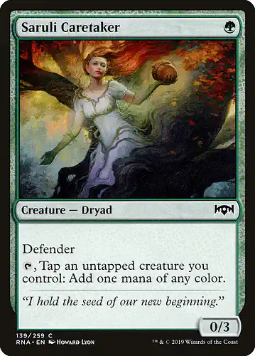 Saruli Caretaker - rna Spoiler