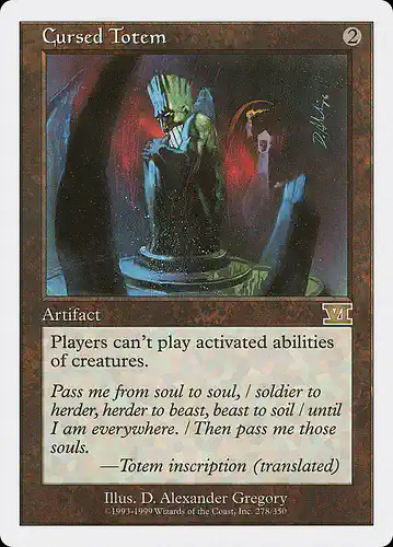 Cursed Totem - 6ed Spoiler