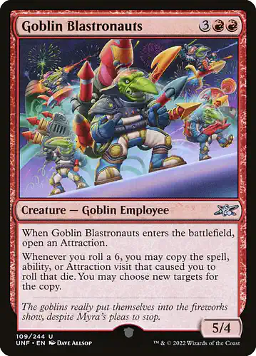 Goblin Blastronauts - unf Spoiler