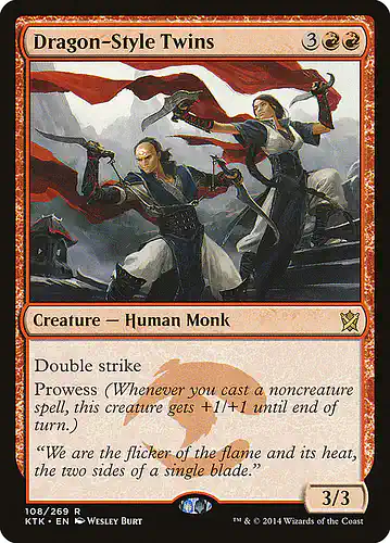 Dragon-Style Twins - ktk Spoiler