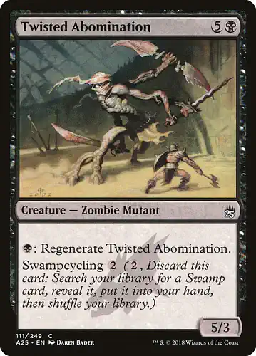 Twisted Abomination - a25 Spoiler