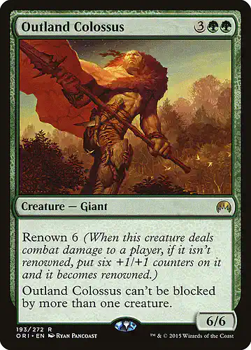 Outland Colossus - ori Spoiler