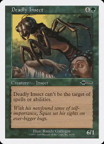 Deadly Insect - btd Spoiler