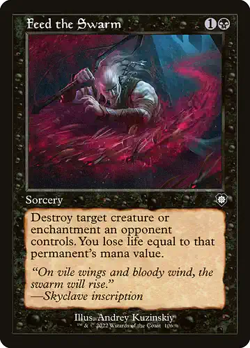 Feed the Swarm - brc Spoiler