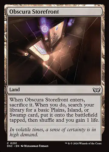 Obscura Storefront - dsc Spoiler