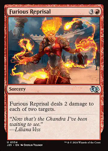 Furious Reprisal - j25 Spoiler