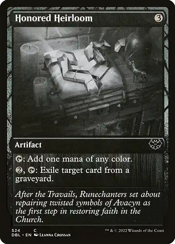 Honored Heirloom - dbl Spoiler