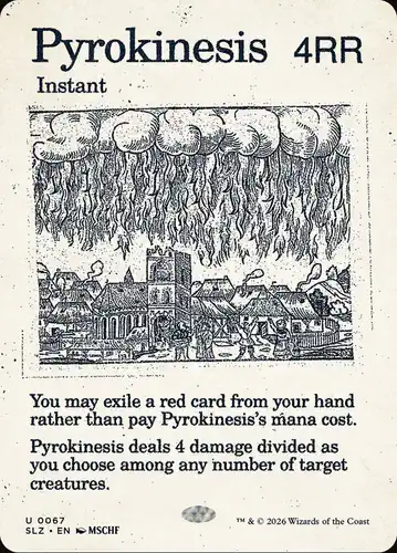Pyrokinesis - slz Spoiler