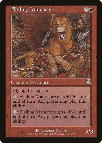 Flailing Manticore - mmq Spoiler