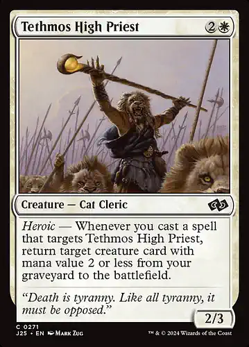 Tethmos High Priest - j25 Spoiler