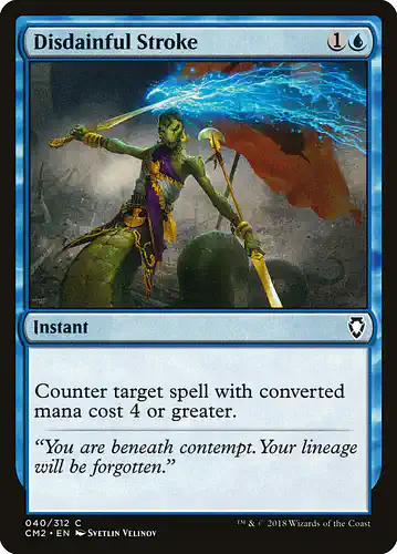 Disdainful Stroke - cm2 Spoiler