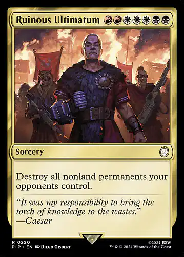 Ruinous Ultimatum - pip Spoiler