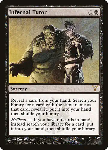 Infernal Tutor - dis Spoiler