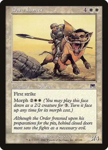 Daru Lancer - ons Spoiler