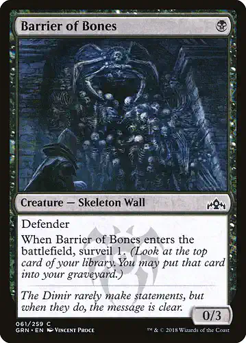 Barrier of Bones - grn Spoiler