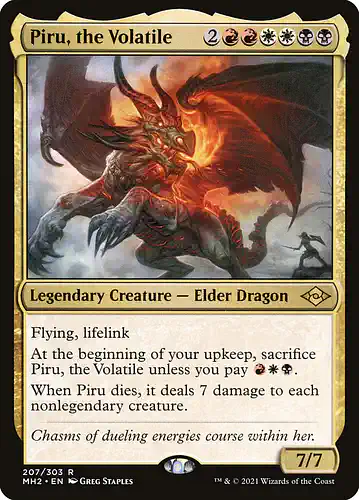 Piru, the Volatile - mh2 Spoiler