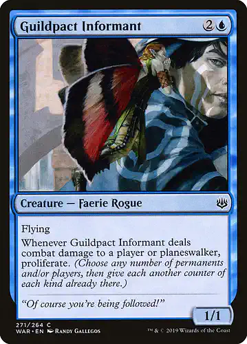 Guildpact Informant - war Spoiler