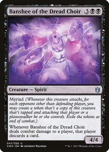 Banshee of the Dread Choir - cma Spoiler