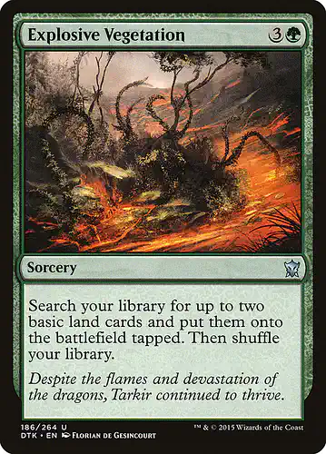 Explosive Vegetation - dtk Spoiler