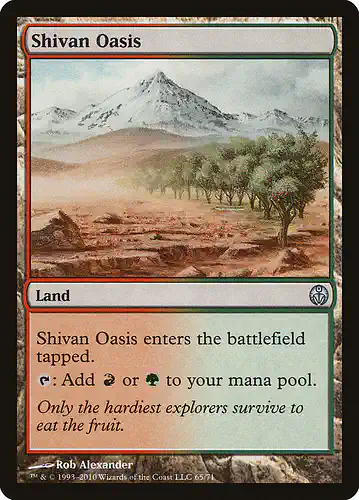 Shivan Oasis - dde Spoiler