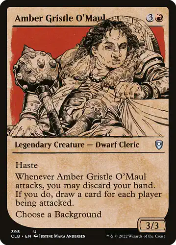 Amber Gristle O'Maul - clb Spoiler