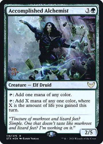 Accomplished Alchemist - stx Spoiler