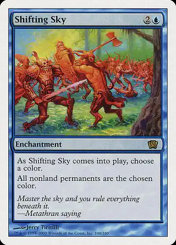 Shifting Sky - 8ed Spoiler