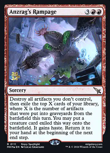 Anzrag's Rampage - mkm Spoiler